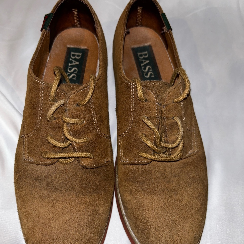 GH Bass Vintage Brown Suede Shoes Women’s Size 7.5 | Classic Retro Style